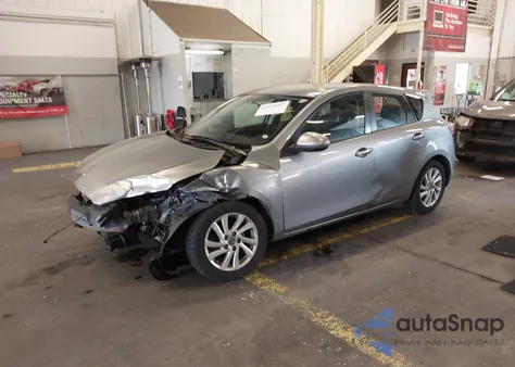 2013 Mazda Mazda3 I Touring из США, поврежденный, VIN JM1BL1L89D1706469